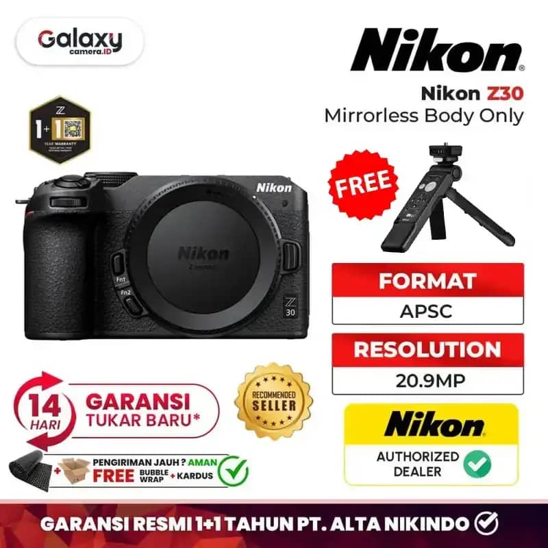 Jual Nikon Z30 Body Only Nikon Z 30 Z30 Body Garansi Resmi Di
