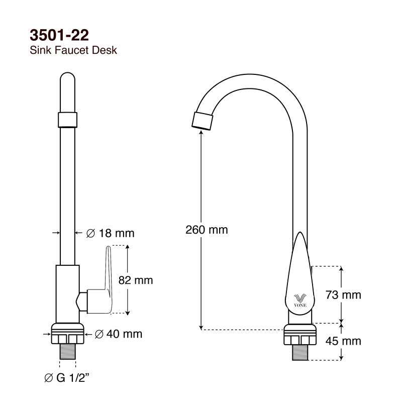 Promo Vone Bak Cuci Piring Wastafel Dapur 1 Lubang Kitchen Sink ...