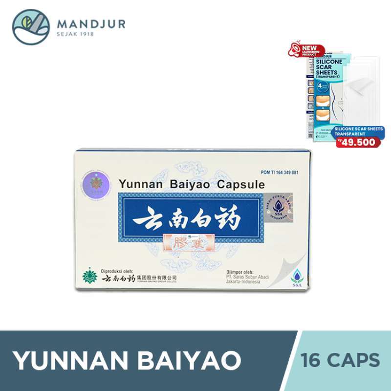 Saras Subur Abadi Yunnan Baiyao Obat Herbal