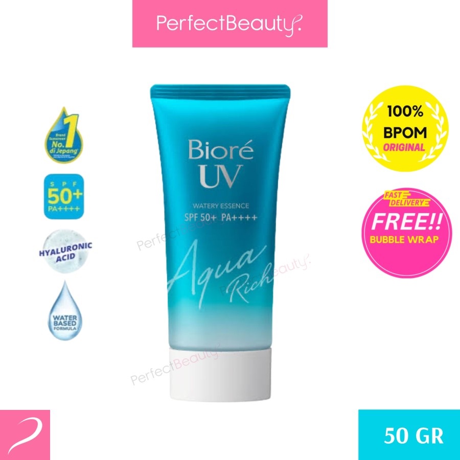 Promo Biore Uv Aqua Rich Watery Essence Spf 50 Pa++++ [50 G] Diskon 12% ...