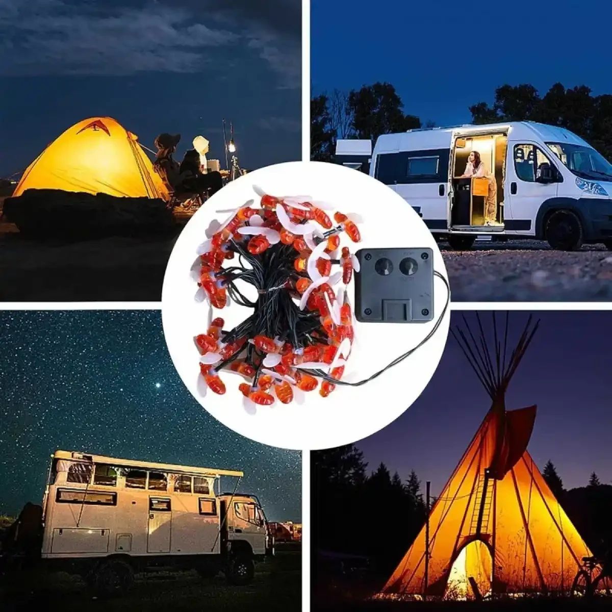 Finether Jual Finether Lampu Taman Lebah Solar Panel Outdoor Lamp Waterproof ...