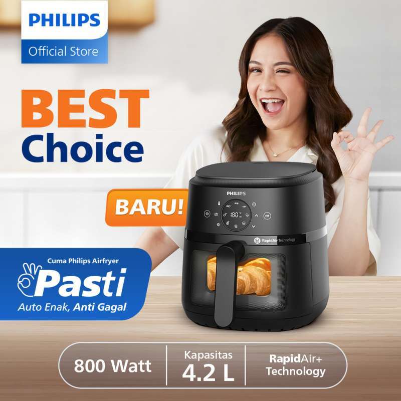 Promo Philips Air Fryer Digital Na220 00 2000 Series 4.2l 800 Watt Diskon 4 Di Seller Extra Belanja Pesanggrahan Kota Jakarta Selatan Blibli