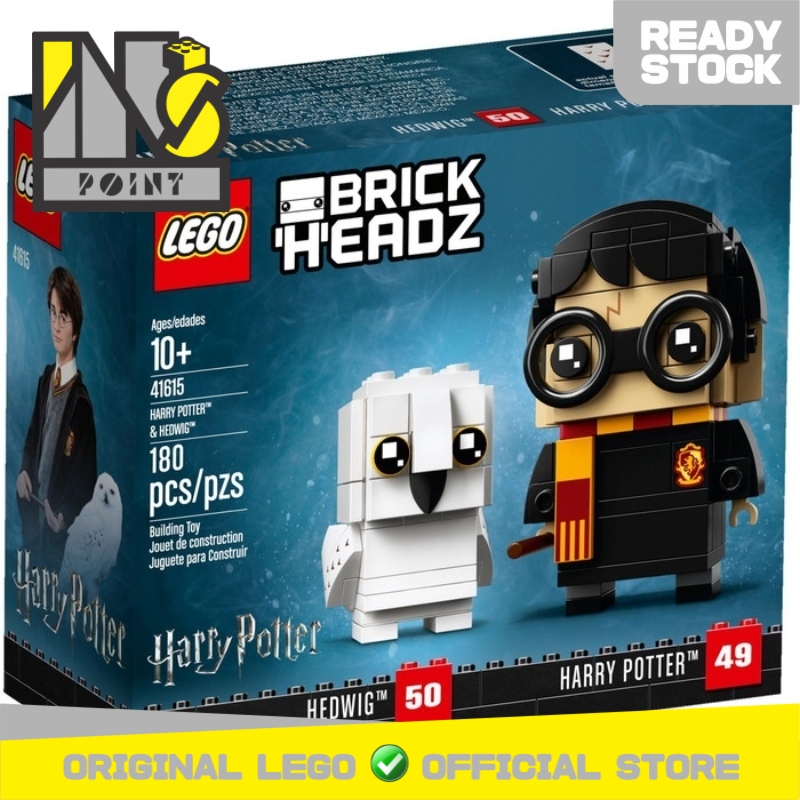 Jual LEGO Brick Headz 41615 Harry Potter Hedwig Blocks