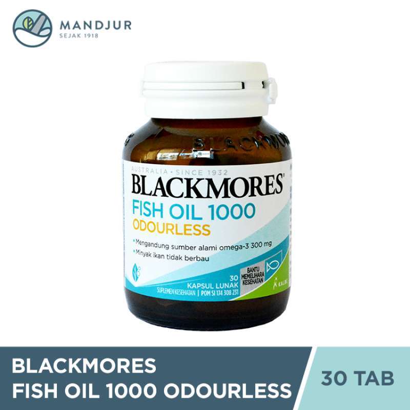Blackmores odourless fish oil on sale