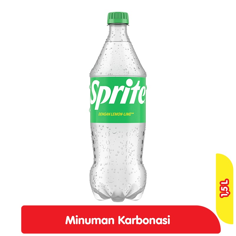 Jual Sprite Original Minuman Soda Rasa Lemon Jeruk Nipis Botol 1.5 L Di ...