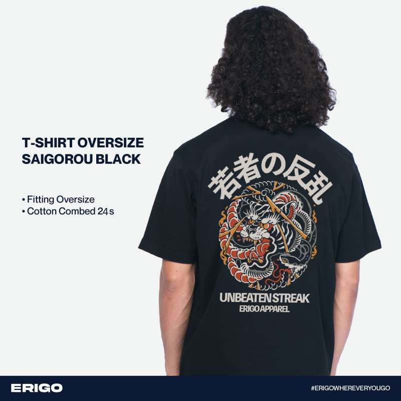 Promo Erigo Buy 1 Get 2 T-shirt Oversize Graphic Bundling 5 | Sairo ...