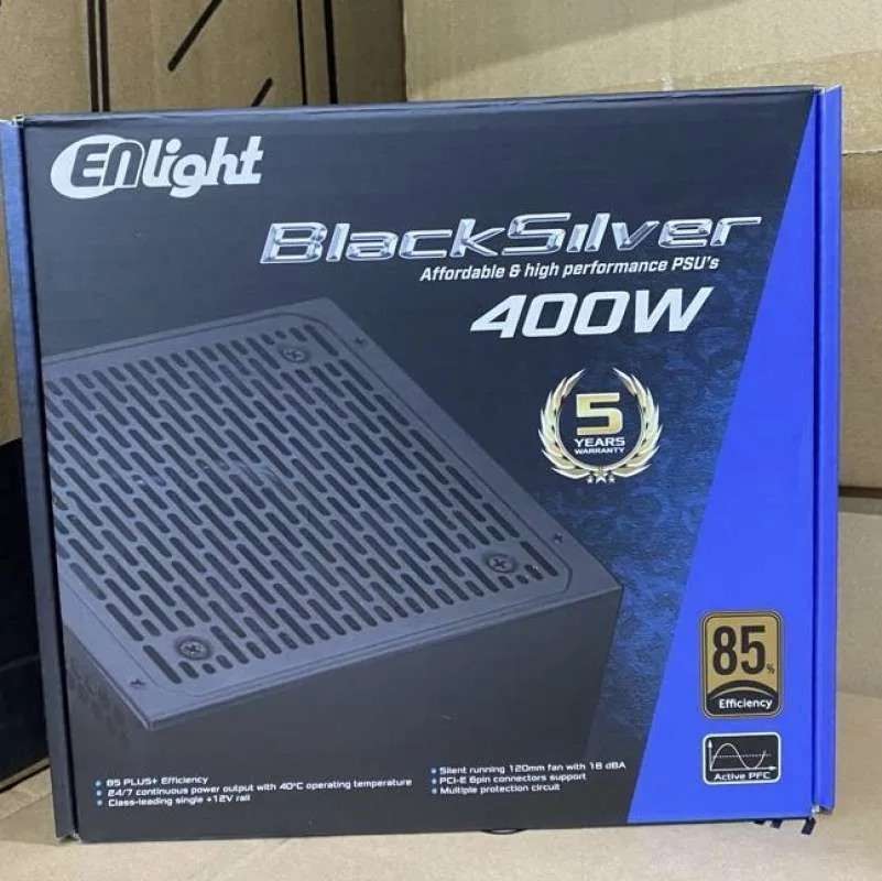 Psu R400 Jual Psu 400w Enlight En-400 Blacksilver 400 Watt 80 Plus Bronze Pure ...