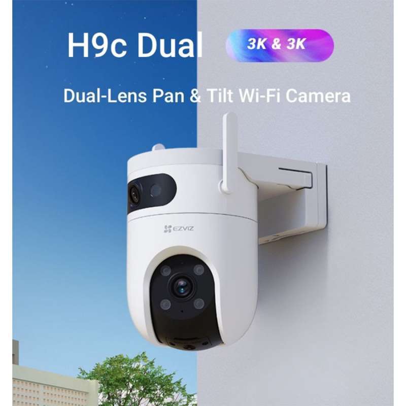 H9c Camera Wifi 5mp Ezviz H9c Dual-Lens 3K (5MP 5MP) Smart Home Wi