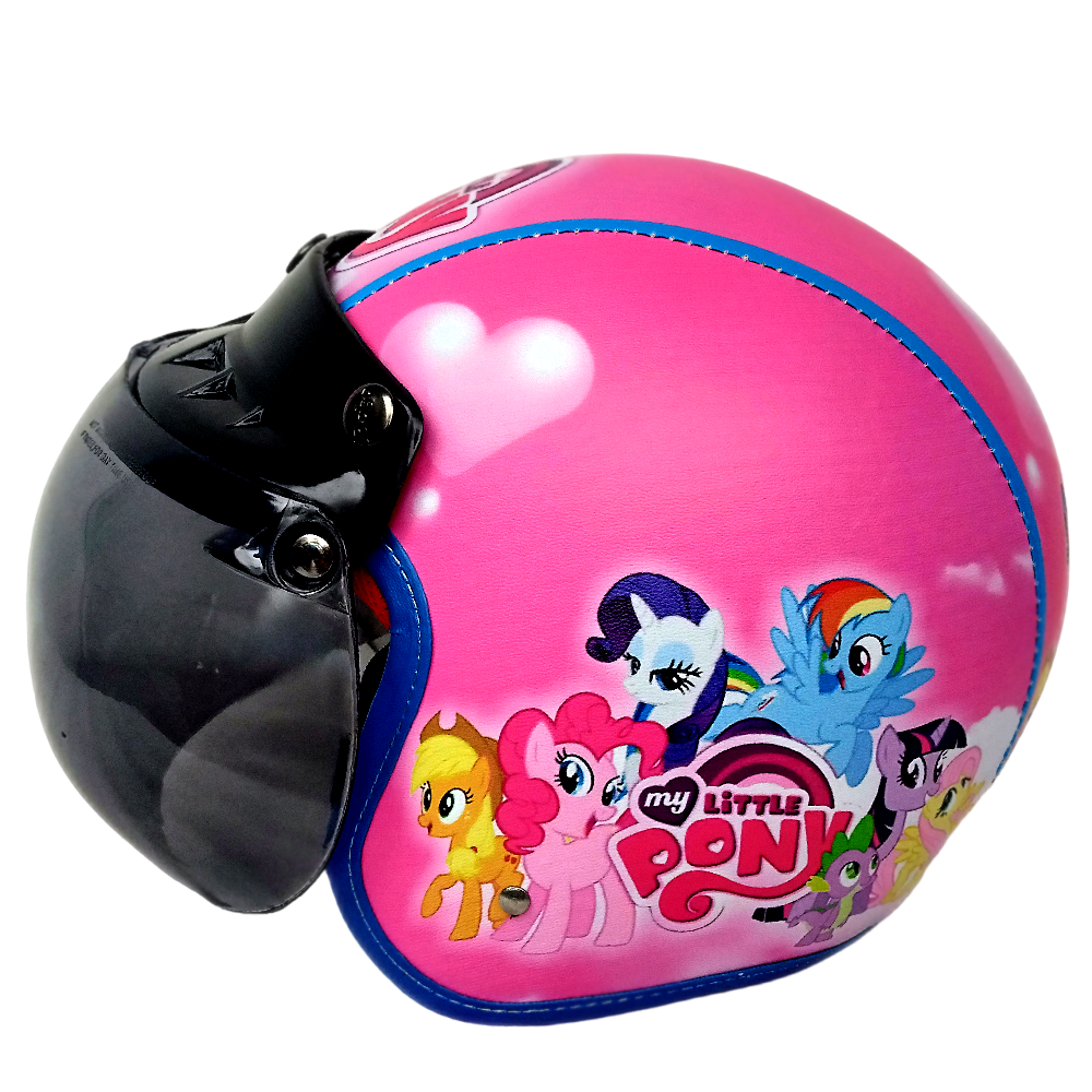 Promo Jbx Helmet Motif Little Pony Helm Anak With Kaca Bogo usia