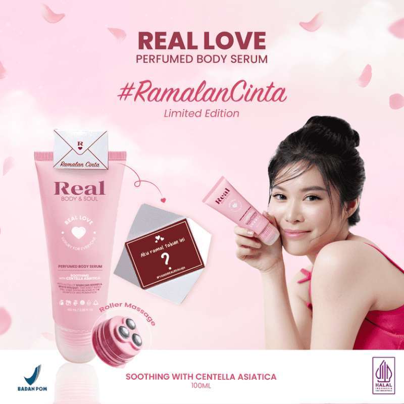 Real Bedy Promo Real Love Perfumed Body Serum For Soothing - 100 Ml Diskon 21% Di ...