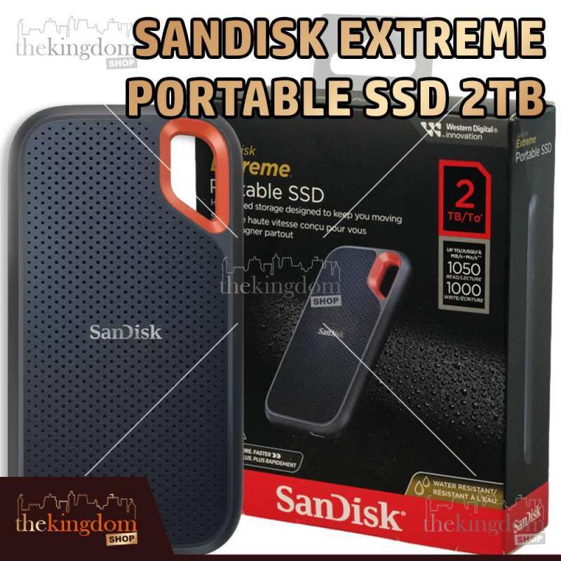 Sandisk Extreme Pro Harddisk Eksternal Ssd Hard Disk Sandisk