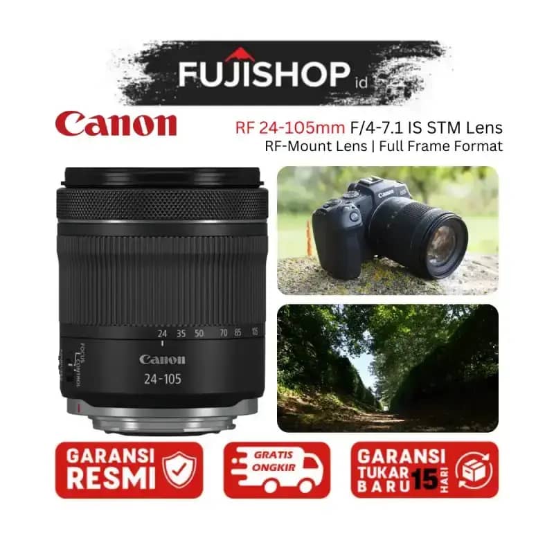 Promo Canon Rf 24-105mm Is Stm Lensa Canon 24-105