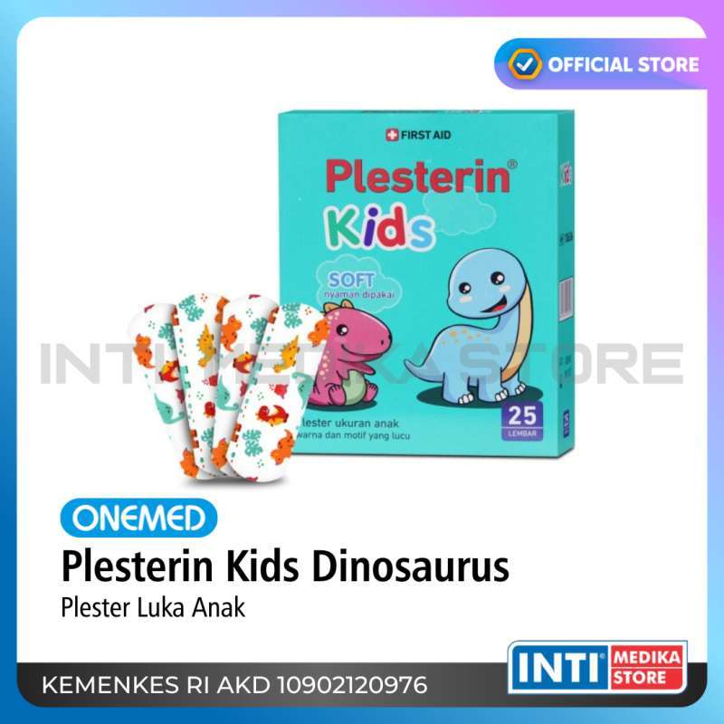 Promo Onemed - Plesterin Kids Dinosaurus | Plester Luka Anak Kartun ...