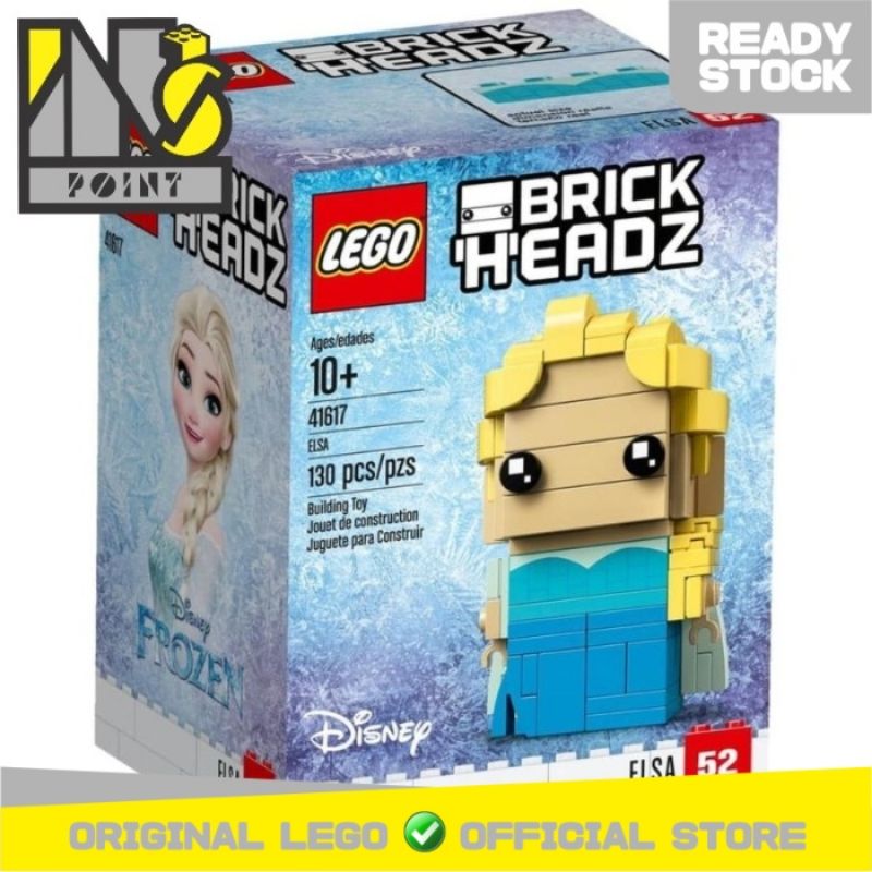Promo LEGO 41617 BrickHeadz Elsa Blocks Stacking Toys Diskon 2
