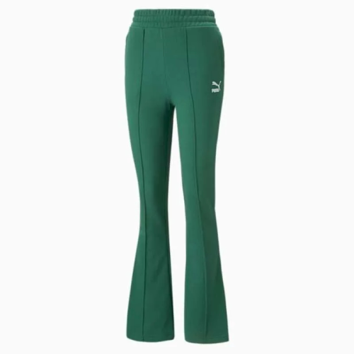 Puma Women Training Classics Flared Pants Train Vine 53805937 Celana Fitness Wanita