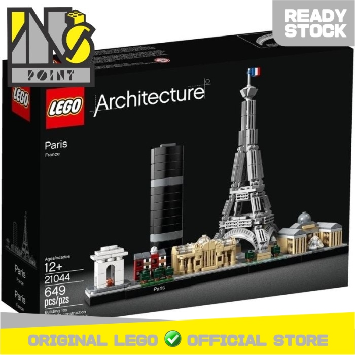 Jual LEGO Architecture 21044 Paris Blocks Stacking Toys Di
