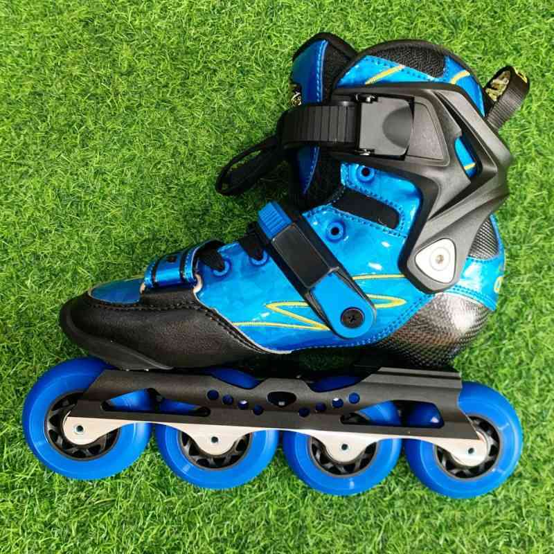 Jual Sepatu Roda Inline Skates Cougar M-one Yh Blue Black Di Seller ...