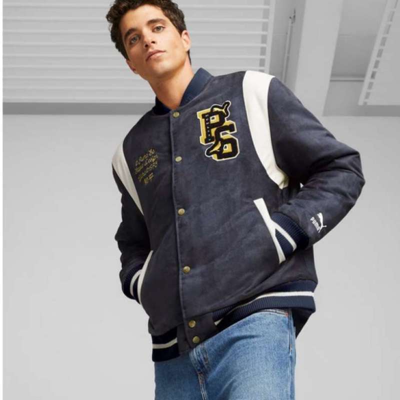 Jual varsity jacket top