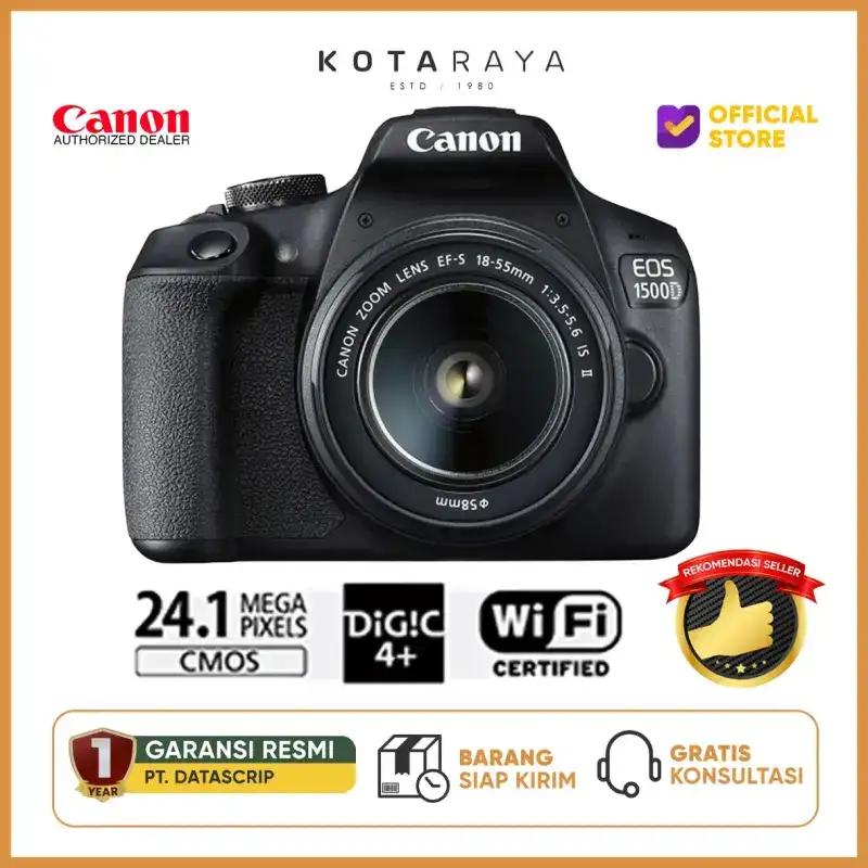 Canon EOS 1500D Kit 18-55mm DSLR Kamera GARANSI RESMI