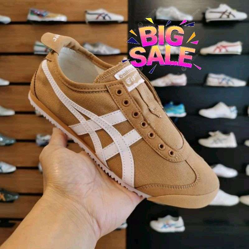 Jual Onitsuka Tiger Mexico 66 Slip On Brown Model Premium Original Terbaru Harga Murah November 2024