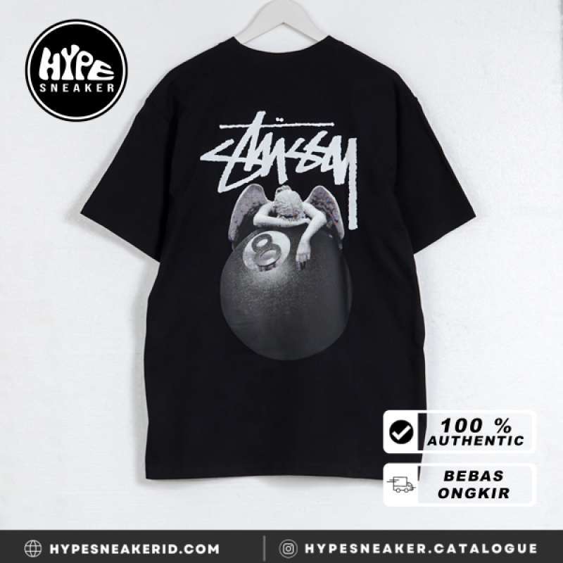 Jual Kaos Stussy Angel 8 Ball Pool Black Tshirt 100 Original Di Seller Hypesneaker.idn Official Store Hypesneaker.id Kota Semarang Blibli