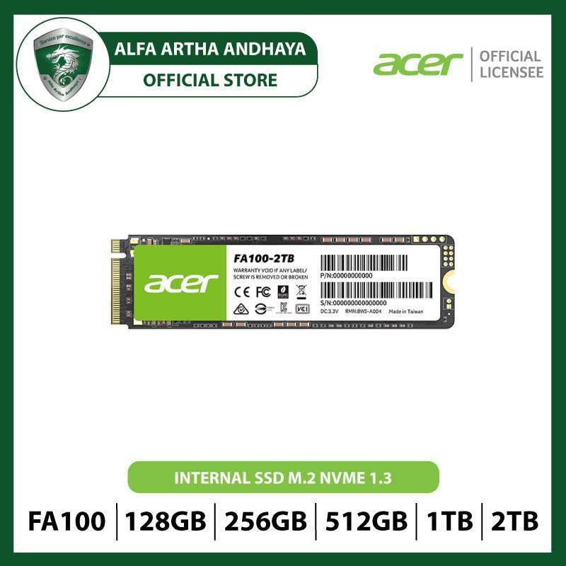 Jual Acer Fa100 Nvme Pcie Gen3 X4 Ssd 512gb Di Seller Alfa
