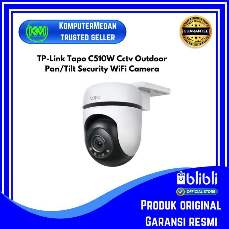 TP-Link Tapo C510W Cctv Outdoor Pan/Tilt Security WiFi Camera TPLINK