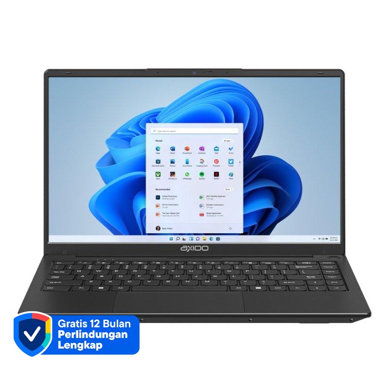 Axioo Mybook Hype 5 Notebook - AMD Ryzen 5-5500U, AMD Radeon RX Vega 7, 8GB RAM, and 256GB SSD in a Portable 14 FHD for Professionals On the Go