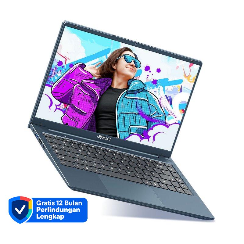 Axioo Mybook Hype 5 - Notebook Biru dengan AMD Ryzen 5, Grafis Vega 7, RAM 16GB, dan SSD 256GB untuk Produktivitas dan Portabilitas Tinggi Bagi Profesional