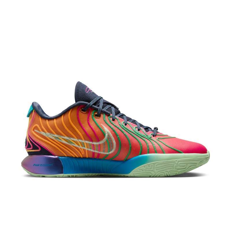 Scarpe LeBron XXI – Photo Blue/Vapor Green/Laser Orange (HF5353-400)