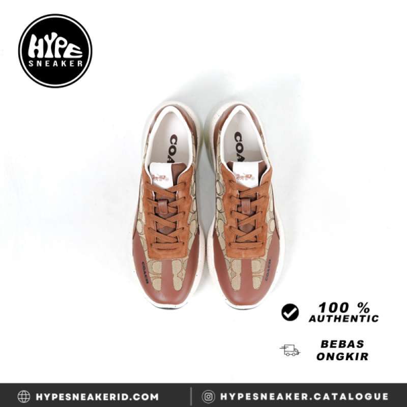 Harga sepatu coach sneakers top