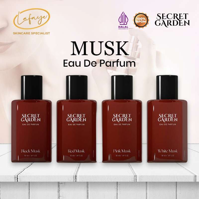 Secret Garden Parfum Musk EDP 50ml Eau De Perfume EDP Unisex