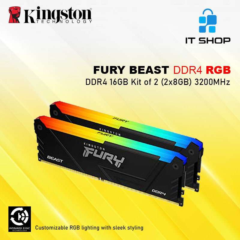 Kingston Hyperx Fury 16gb Ddr4 Hx432c16fb4 Hyperx 16gb Ram Ddr4