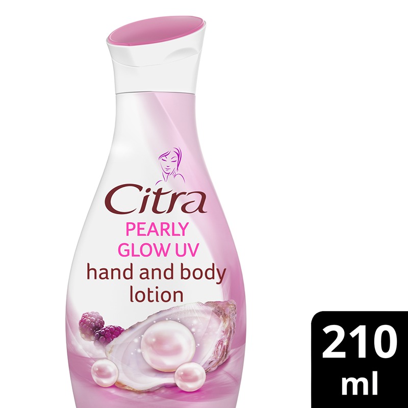 Citra Pearly White Glow UV Hand Body Lotion 210 ml
