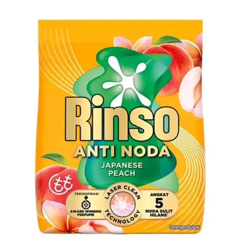 RINSO DETERGEN JAPANESE PEACH 195 GR
