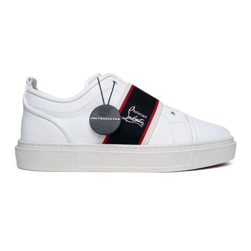 CHRISTIAN LOUBOUTIN ADOLESCENZA SNEAKERS WHITE (100% AUTHENTIC) - Main Image