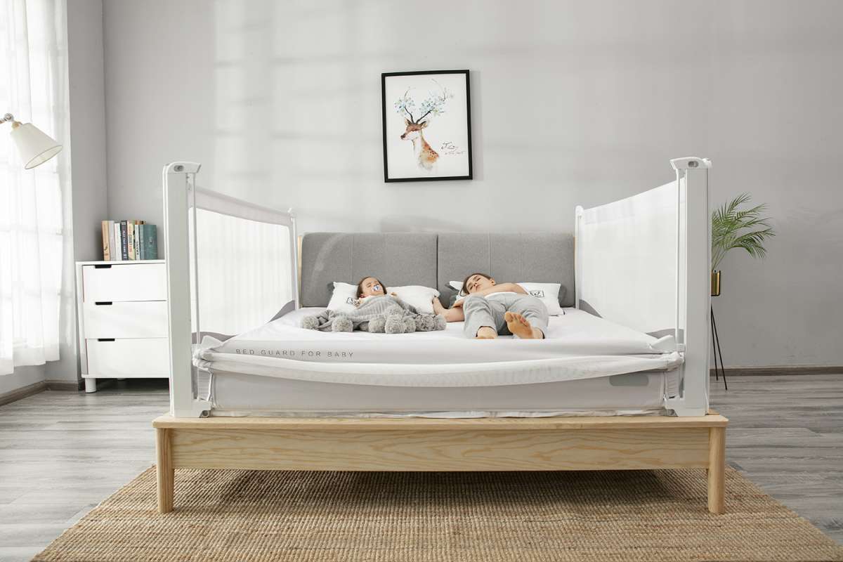 Choc Chick Extra High Bed Guard CHOC CHICK CITY BEDRAIL 180CM GREY