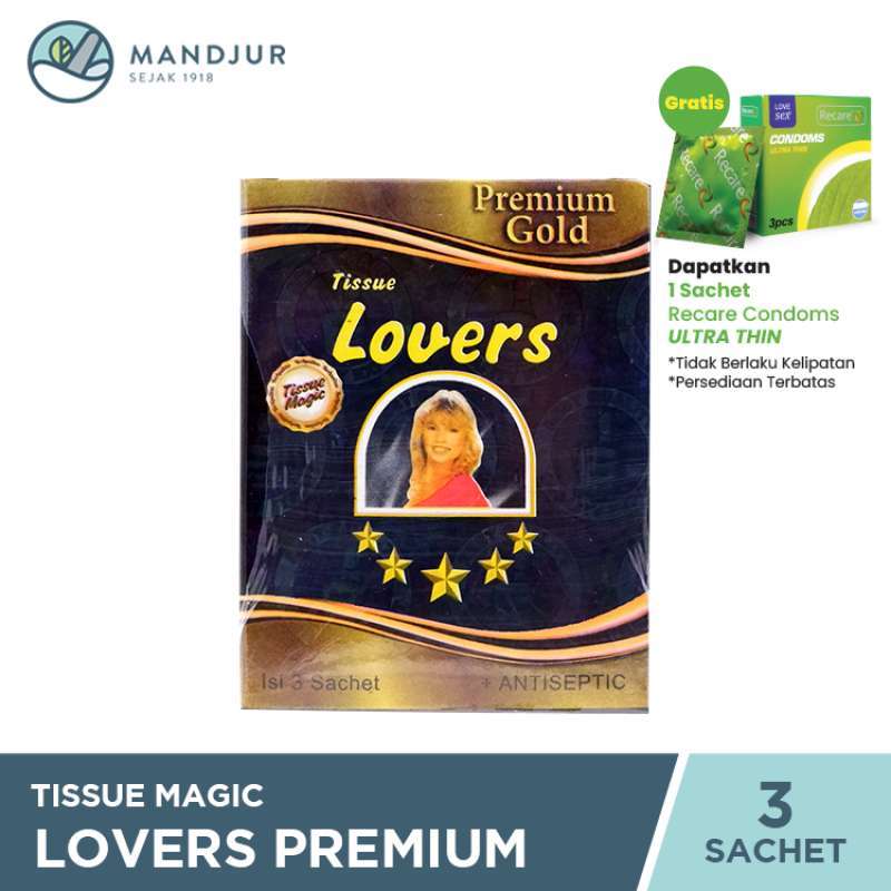 Tissue Magic Power10箱マジックパワーpremium gold Tissue Super Magic Man Premium Gold 3 Pieces - Manfaat