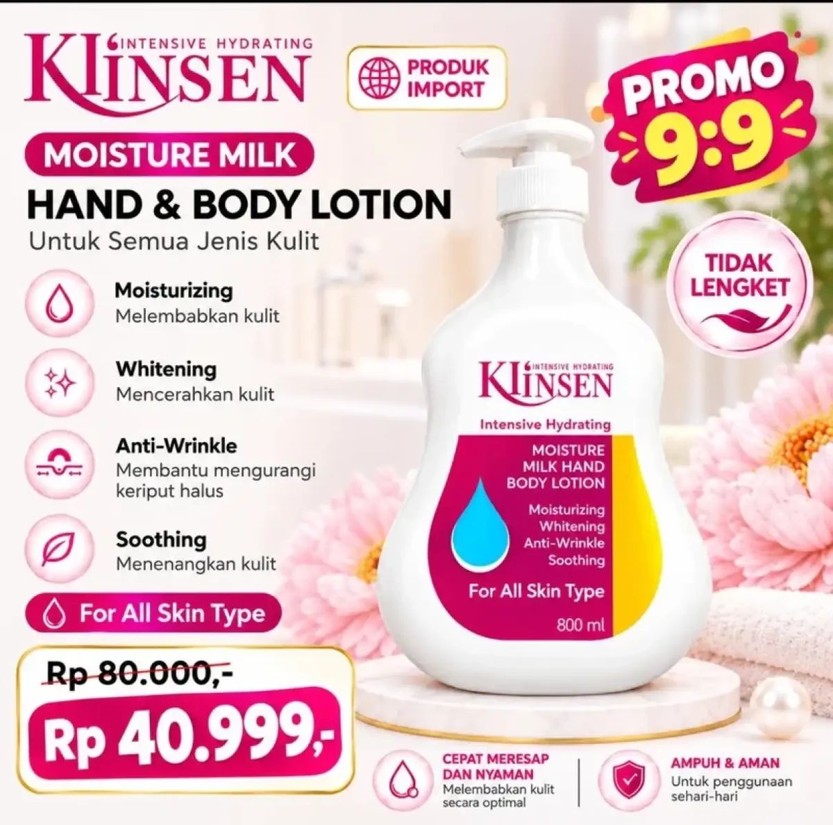 l glutathione moist whitening lotion palsu Hand Body Pemutih Bioaqua Gratis Ongkir 🔥 Harga Murah September 2026 Eye Vitamins