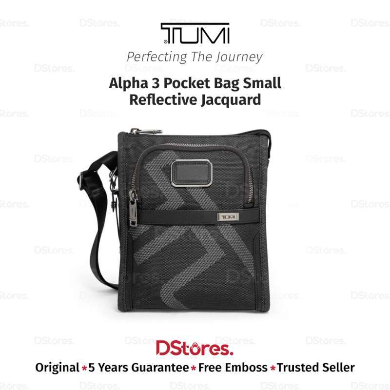 Jual Tum I Alpha 3 Pocket Bag Small Reflective Jacquard Di Seller Dstores Men Official Store Dstores Kota Jakarta Timur Blibli