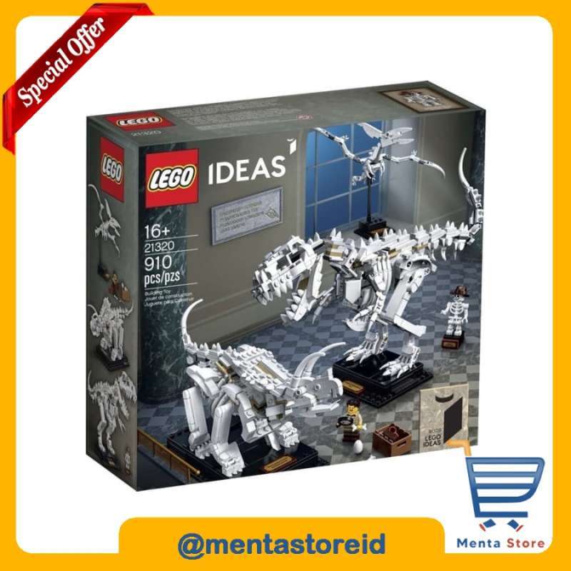 Promo Lego 21320 Dinosaur Fossils Ideas Diskon 30% Di Seller Menta Toys ...