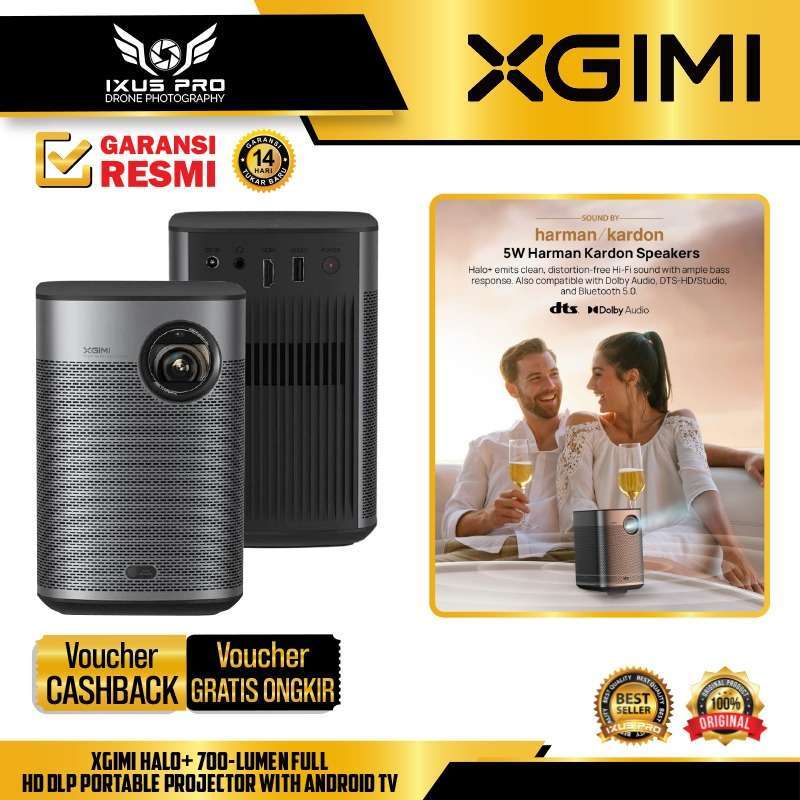 Jual Xgimi Halo+ 700-lumen Full Hd Dlp Portable Projector ...