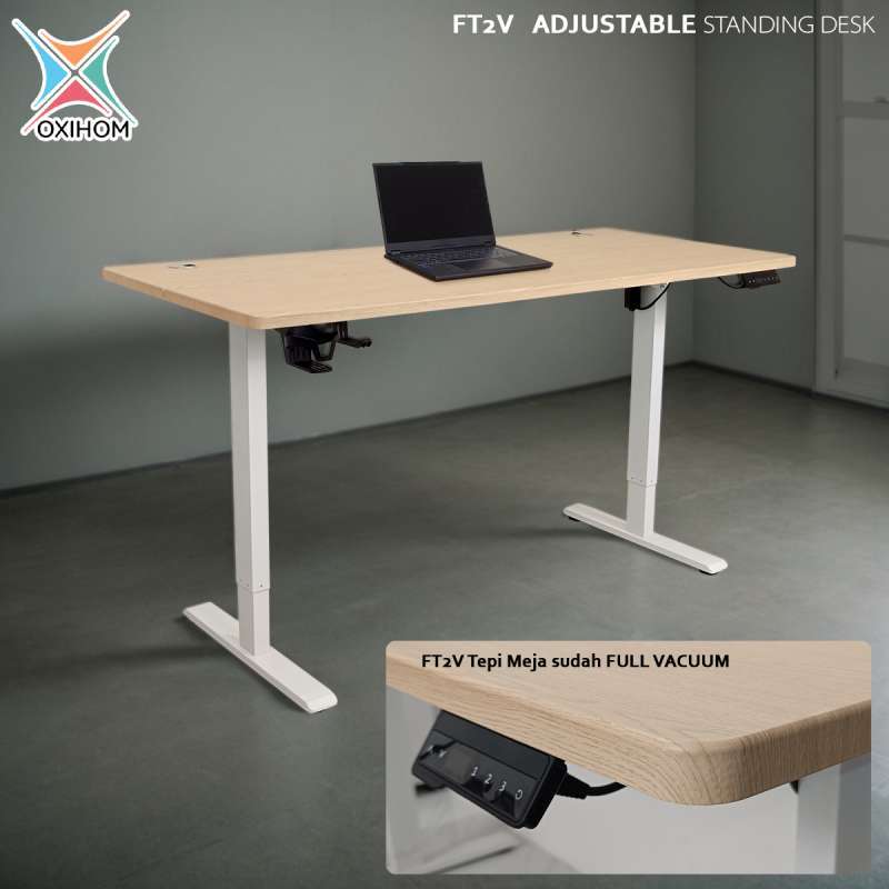 Promo Oxihom Meja Gaming Meja Computer Meja Naik Turun Meja Hidrolik ...