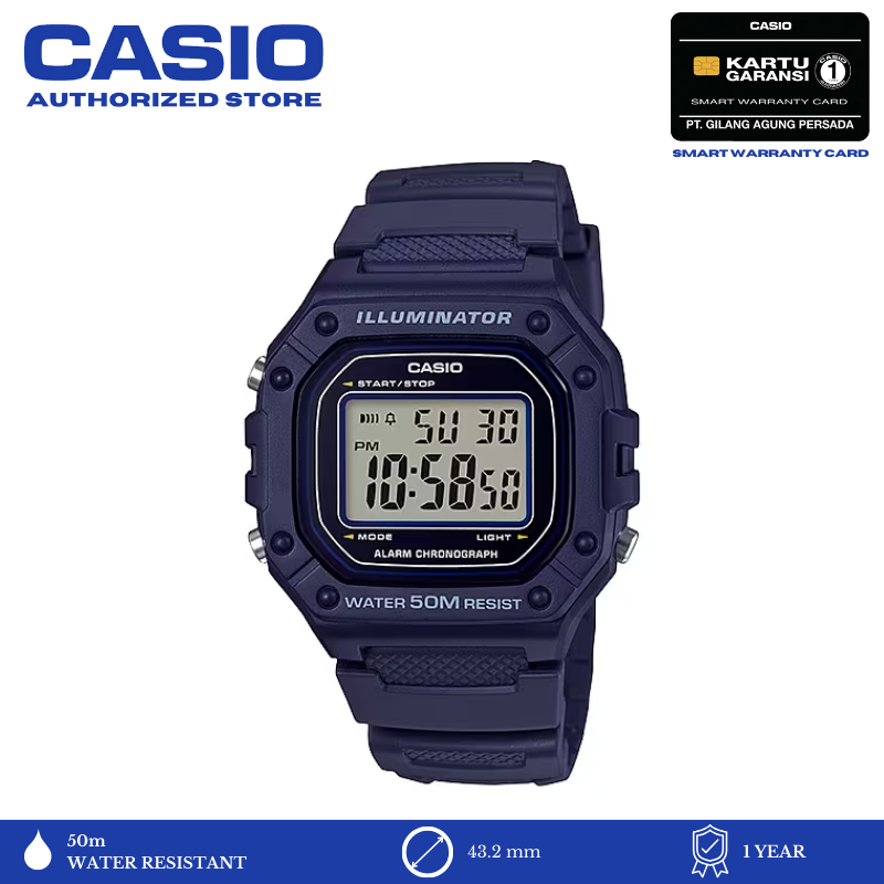 Tali jam outlet casio illuminator