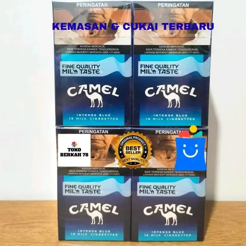Jual Rokok Camel Intense Blue / Rokok Camel Mild Biru 16 Batang ( Slop ...