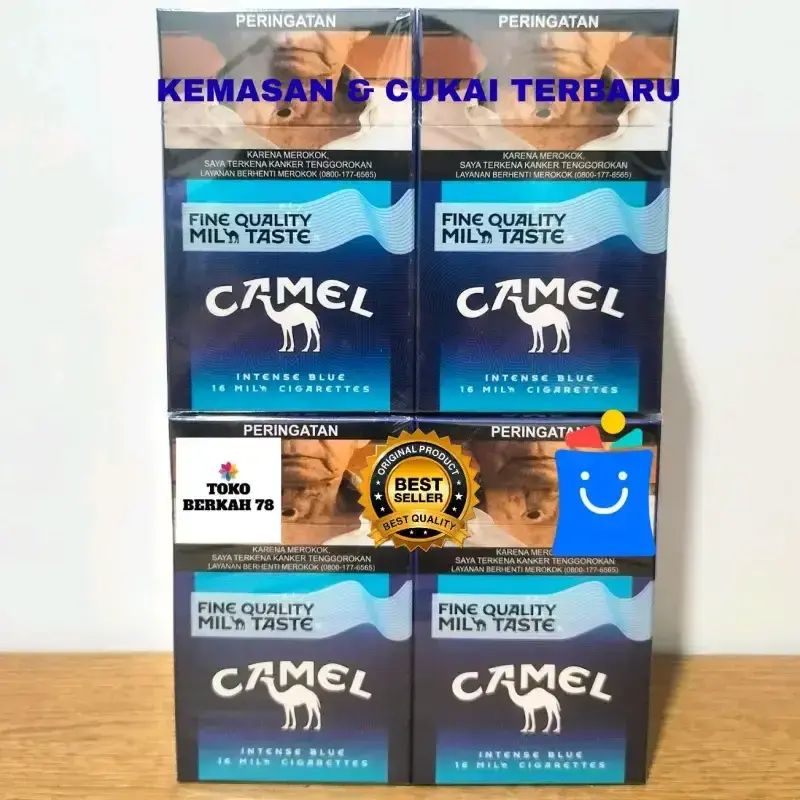 Jual Rokok Camel Intense Blue / Rokok Camel Mild Biru 16 Batang ( Slop ...