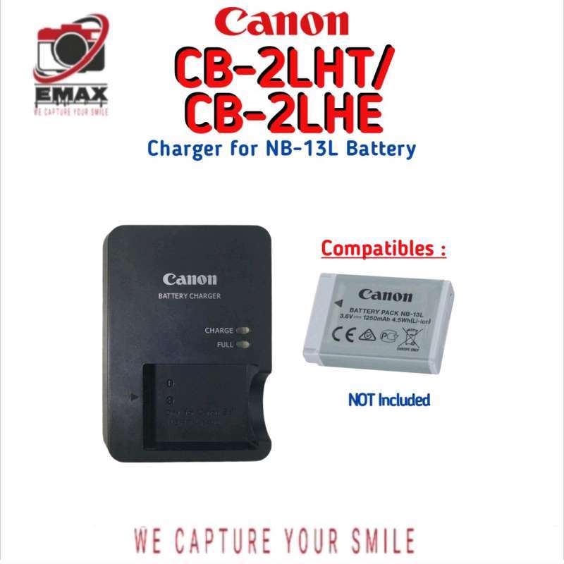 Canon G7x Mark Ii NB-13L Battery Charger For Canon Compatible
