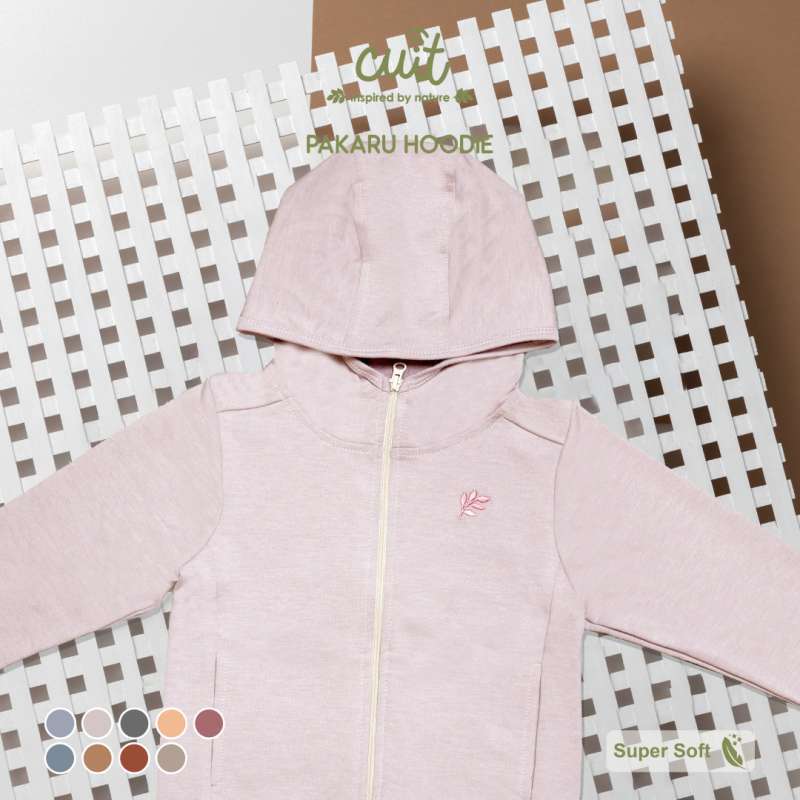 CUIT Jaket Hoodie Zipper Anak Pakaru Hoodie Jacket Anak 1-6 Tahun Unisex  Baby Terry Cotton