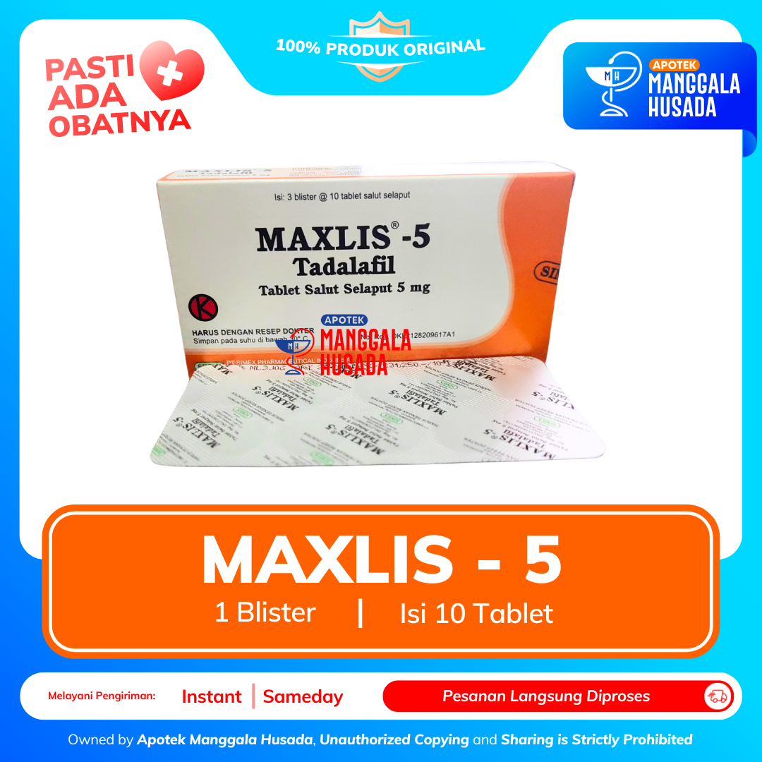 Maxlis Jual Tadalafil 5 Mg 🏷️ - Promo