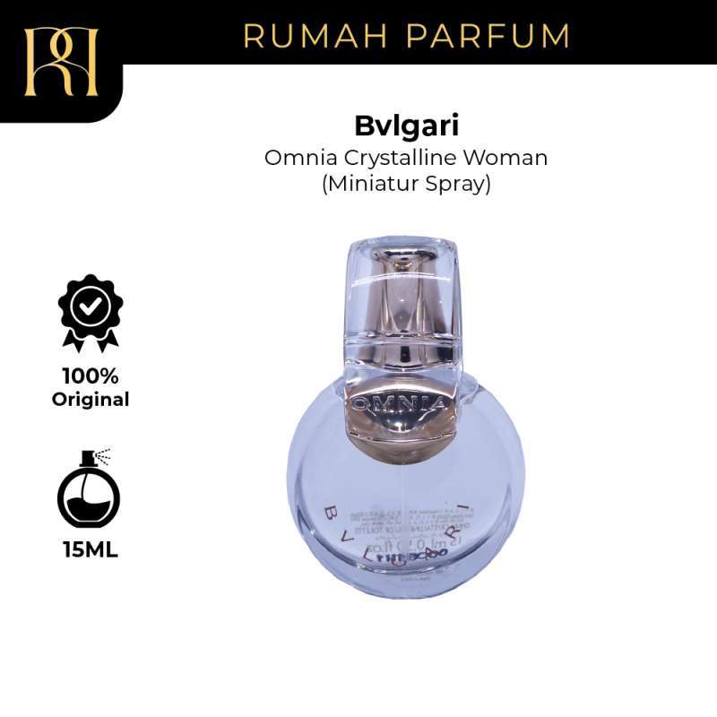 Bvlgari Omnia Crystalline Woman 15 ML Miniatur Spray